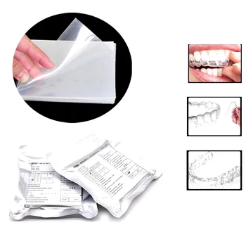 1 Maišelis Dantų Lab Ortodontinis Įtvaras Laikiklis Gabaliuką Minkštos Sunku 1.0/1.5/2.0 mm Šiluminio Medžiagų Vakuuminio Formavimo Lapas Odontologas