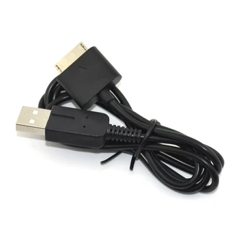10Pieces 1M Įkroviklio Kabelį PSP GO USB Žaidimų Priedai Nešiojamų Naujas 2 IN 1 USB Duomenų Perdavimo mokesčių Linija