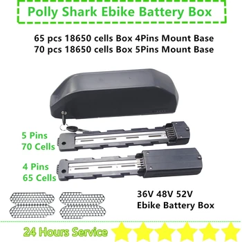 60 65 70 vnt 18650 Elementų Ebike Baterija Box 