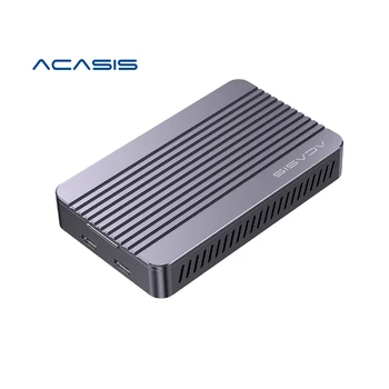 ACASIS m.2 NVME ssd Aliuminio SSD USB 4.0 M. 2 SSD Talpyklos 2TB ir 5 1Docking Stotis nešiojamas ir mac