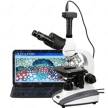 Biologinis Junginys, Mikroskopu--AmScope Prekių 40X-2000X Biologinis Junginys LED Mikroskopas + 8MP Skaitmeninis Fotoaparatas