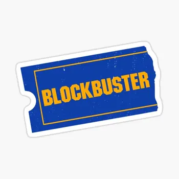 Blockbuster Video Logotipas 10VNT Lipdukai Lipdukai Kambario Sienos Fone Spausdinti Vaikas Dekoro Anime Bamperis Bagažo Mielas Nešiojamas Juokinga