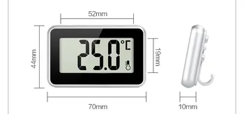 Elektroninis termometras įvairios paskirties vidaus ir lauko vaistinė didelio tikslumo šaldiklyje ir šaldytuve laikyti vandeniui
