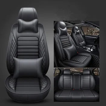 Geros kokybės! Pilnas komplektas, automobilių sėdynių užvalkalai už Protonų X50 2023-2021 patvarus, patogus, kvėpuojantis ekologinio sėdynės pagalvėlės,Nemokamas pristatymas
