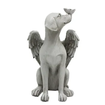 Karšto Atminimo Statula, Angelas Šuo Atminimo Atmintį Skulptūra Kapo Žymeklis Dervos Statulėlės Pagerbti Branginamų