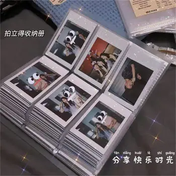 Kortelės Knygos 3-Colių 4-Colių Ins Matinio Polaroid Nuotraukų Albumą, Vizitinės Kortelės, Banko Kortelės Saugojimo Foto, Atminimo Albumą Gamyklos Wh