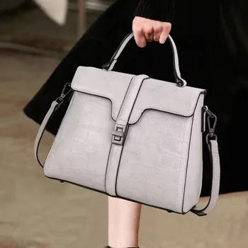 Krepšys Mergina 2023 naujas Mados Croc Modelio Rankinė, krepšys mergina maišelį temperamentas deivė didelės talpos pečių maišą