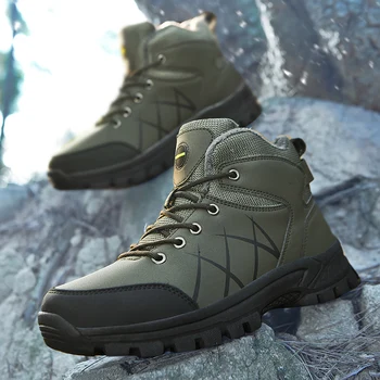 NAUJOS Lauko kalnų Dykumos, vaikščiojimo batai, vyriški kulkšnies vaikščiojimo batai Plius dydis mados klasikinis žygiai batai Vaikščiojimo batai, DYDIS 39-48