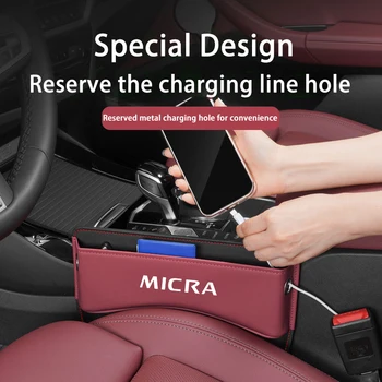 Odos Automobilio Sėdynės Skirtumas talpinimo Užpildas Kišenės Nissan Micra automobilių Reikmenys