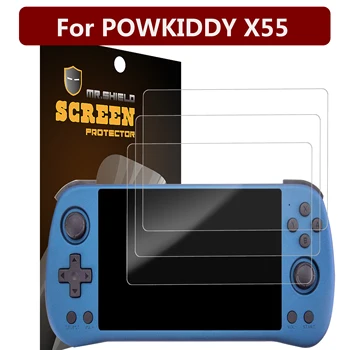 Ponas Shield [3-Pack] Ekrano apsaugos POWKIDDY X55 Premium Clear Screen Protector (PET Medžiaga)