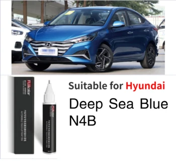 Tinka Hyundai Dažų remontą nulio Arkties Jade P3U Deep Sea Blue N4B Žvaigždėtą Mėlyną XB2 PK8 YP5 UF3 XU9 S7U mėlyna žalia