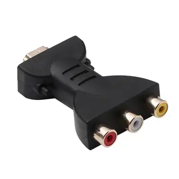 Vielos Jungtis, AV Skaitmeninio Signalo HDMI, 3 RCA Audio Adapter Component Video Converter For PC Projektorius Planšetiniai Kompiuteriai, Arcade